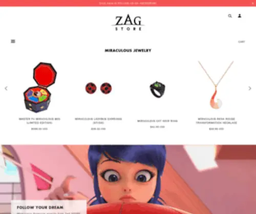 Zag-Store.com(Official Zag Store ©) Screenshot