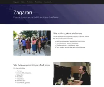 Zagaran.com(Zagaran Software Development) Screenshot