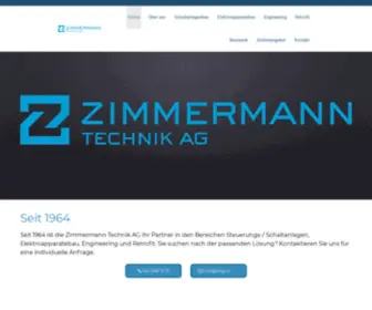 Zag.ch(Zimmermann-Technik AG, CH) Screenshot