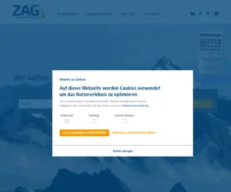 Zag.de(Personalvermittlung & Zeitarbeit) Screenshot