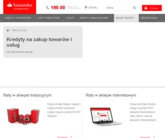 Zagiel.com.pl(Santander Consumer Finanse S.A) Screenshot