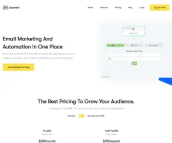 Zagomail.com(Email Marketing Software and Marketing Automation Platform) Screenshot