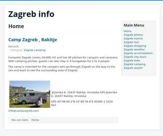 Zagreb-City.info(Zagreb City info) Screenshot