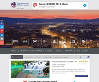 Zagreb.com(Zagreb (Croatia)) Screenshot