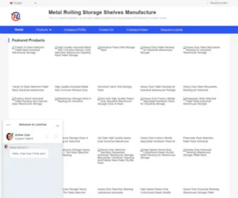 Zagrebfencing2013.com(Quality metal rolling storage shelves) Screenshot