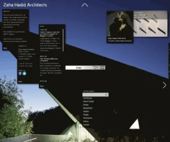 Zaha-Hadid.com(Zaha Hadid Architects) Screenshot
