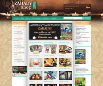 Zahadyshop.cz(Záhady) Screenshot