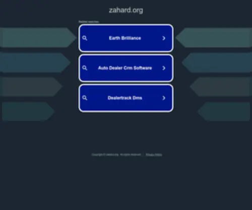 Zahard.org(Zahard) Screenshot