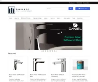 Zahidco.com(ZAHID & COMPANY) Screenshot