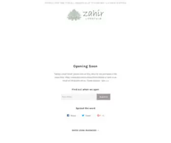 Zahir.net.au(Zahir Lifestyle) Screenshot