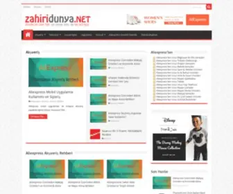 Zahiridunya.net(Aliexpress T) Screenshot