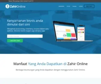 Zahironline.com(Zahir Online) Screenshot