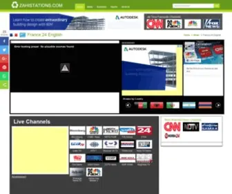 Zahitvstation.com(Watch Web Tv Live) Screenshot