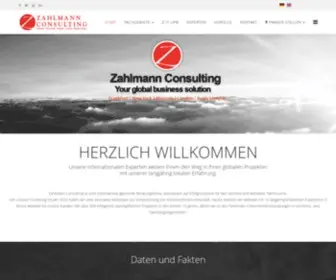 Zahlmann.com(Zahlmann Consulting) Screenshot