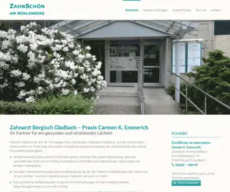 Zahnaerztin-Emmerich.de(Steht zum Verkauf) Screenshot