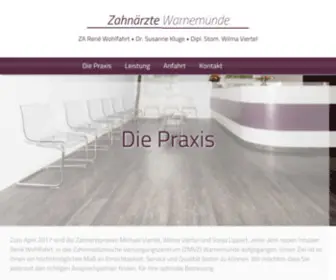 Zahnaerztin-Lippert.de(Dipl) Screenshot