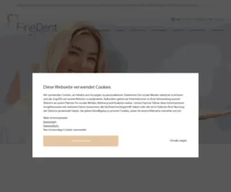 Zahnarzt-Finedent-Duesseldorf.de(Ihr Zahnarzt in Düsseldorf) Screenshot