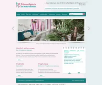 Zahnarzt-Goettingen.com(Marlie Pirkl) Screenshot