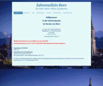 Zahnarzt-Milan.ch(Zahnarztpraxis Dr) Screenshot