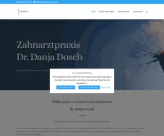 Zahnarztpraxis-Dosch.de(Start) Screenshot