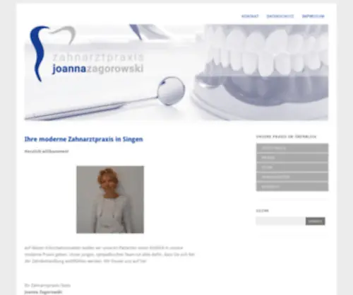 Zahnarztpraxis-Zagorowski.de(Zahnarztpraxis Zagorowski) Screenshot