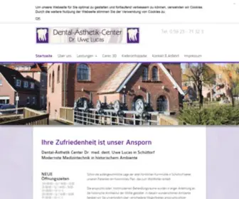 Zahnbehandlungen.com(Dental-Ästhetik Center) Screenshot