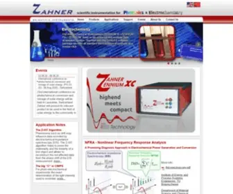 Zahner.de(ZAHNER-Elektrik) Screenshot