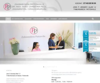 Zahnmedizin-Pattonville.de(Zahnmedizin Pattonville) Screenshot