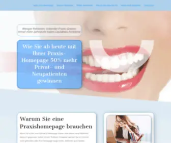 Zahnrettungsbox.com(Zahnarzt) Screenshot