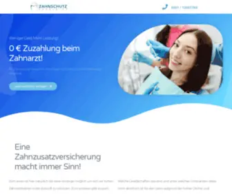 Zahnschutz-Vergleich.de(Zahnzusatzversicherung vergleichen) Screenshot