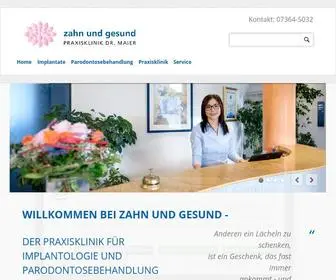 Zahnundgesund.de(Zahn und gesund) Screenshot