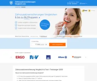 Zahnzusatzversicherungen-Vergleich.com(Zahnzusatzversicherung Vergleich) Screenshot