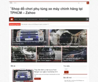 Zahoo.vn(Shop đồ chơi phụ tùng xe máy chính hãng tại TPHCM) Screenshot