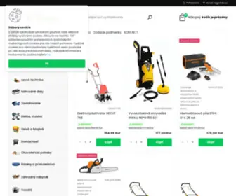 Zahrada-Shop.sk(Predaj záhradná technika) Screenshot