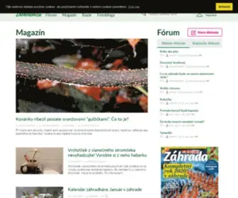 Zahrada.sk(Záhrada.sk) Screenshot