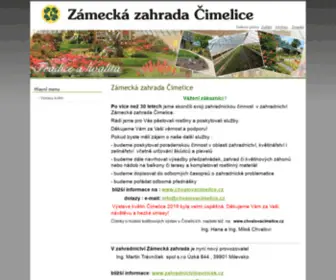 Zahradacimelice.cz(Hlavní strana) Screenshot