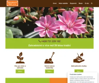 Zahradnictvi-Bast.cz(Zahradnictví) Screenshot