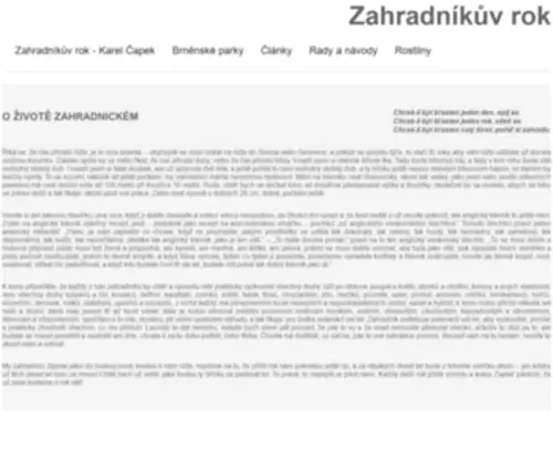 Zahradnikuv-Rok.cz(Zahradníkův) Screenshot