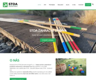 Zahradnizabava.cz(STOA-Zahradní minigolf) Screenshot