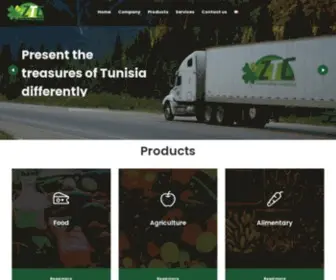 Zahratrading.com(Zahra trading company) Screenshot