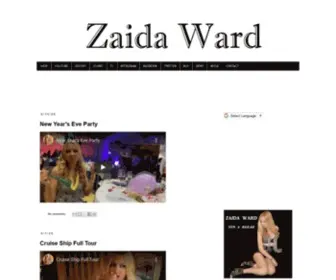 Zaidaward.com(ZAIDA WARD) Screenshot