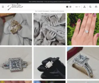 Zaidjewels.com(Zaid Jewels) Screenshot