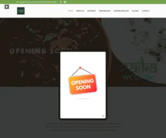 Zaikaweston.com(Zaika Indian Cuisine) Screenshot