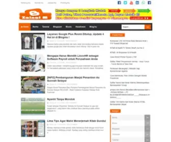 Zainalm.com(Blog-nya Zainal M) Screenshot