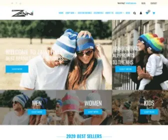 Zaini.com(Zaini Hats) Screenshot