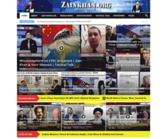 Zainkhan.org(World News) Screenshot