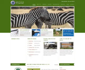 Zairatoursafrica.com(Zaira Tours and Travels Co) Screenshot