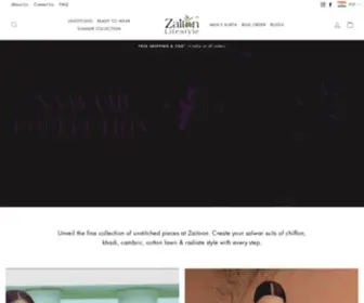 Zaitoonlifestyle.com(Zaitoon lifestyle onlin store) Screenshot