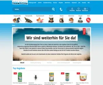 Zajac.de(Zoogeschäft für Tierbedarf) Screenshot