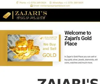 Zajarigoldplace.com(Buy and Sell Gold) Screenshot